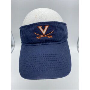Virginia Cavaliers Blue Visor Hook & Loop NCAA ZKaps